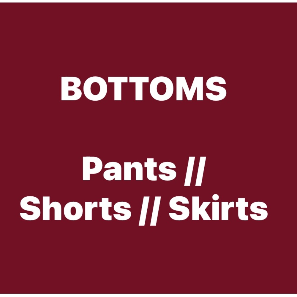Women’s Bottoms PANTS - SHORTS - SKIRTS